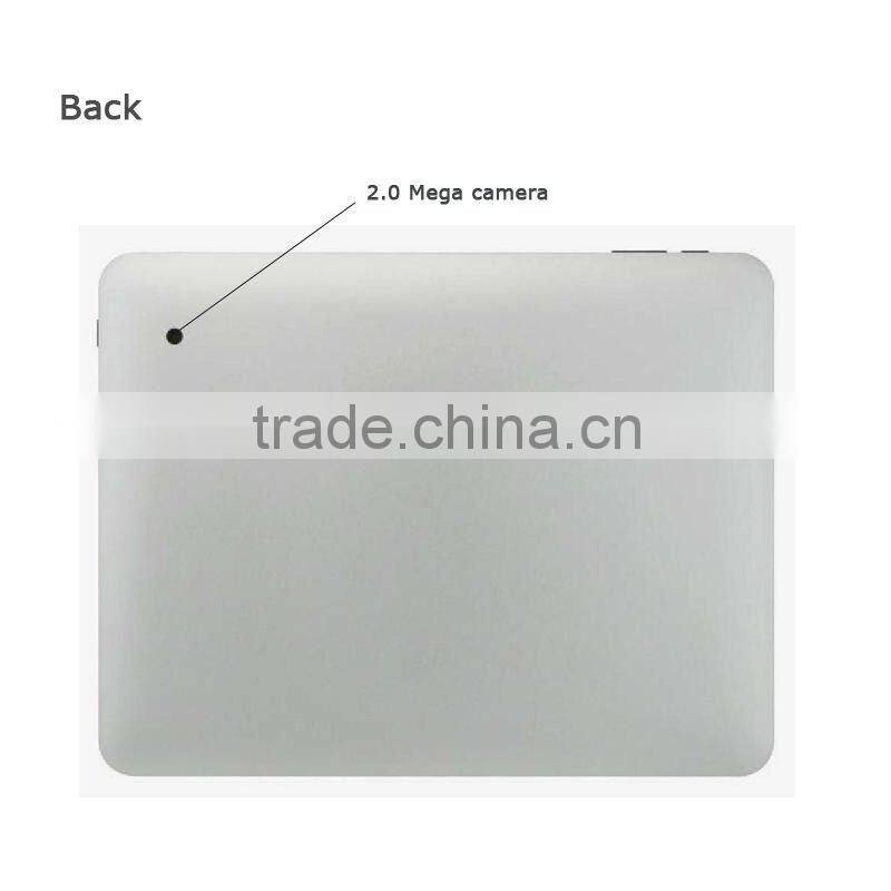 Hot selling 9.7 inch skype tablet pc download with hifi sound