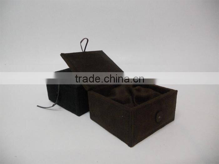 black cover rigid MDF luxury perfume box