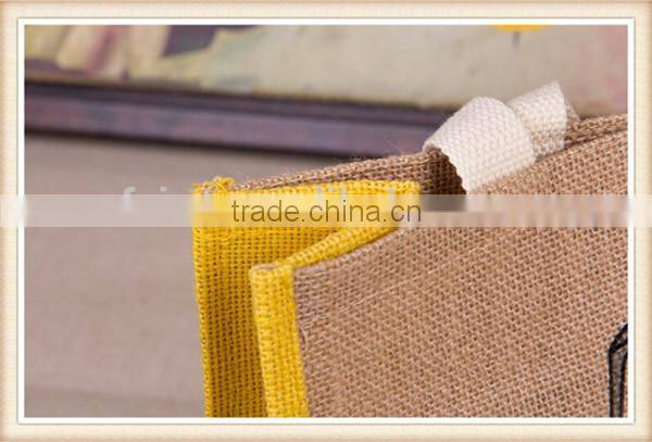 New design gift bags cotton tote reusable jute bag