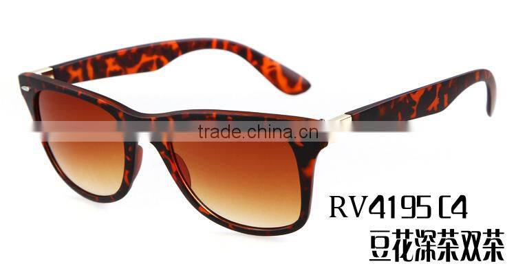 RV4195 plastics frame uv400 ce wholesale fashionable sunglasses