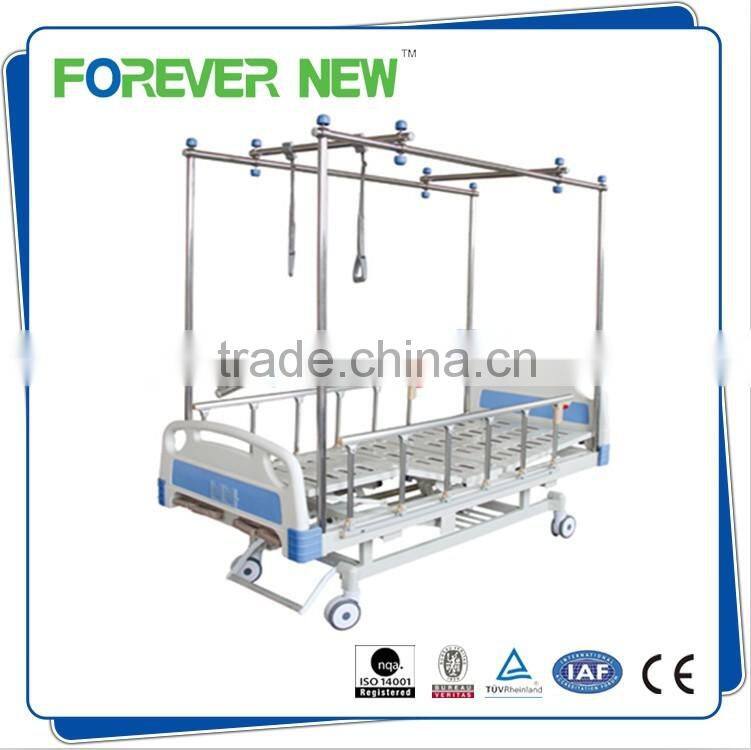 YXZ-G-IIIB china supplier hospital orthopedic traction 2 crank manual bed