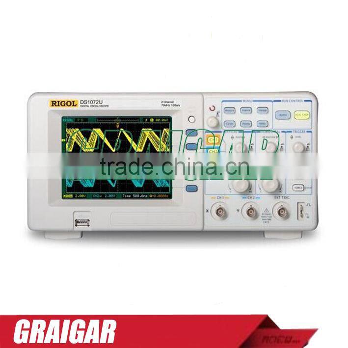 DS1072U Portable Digital Storage oscilloscope 70MHz 2 Channels