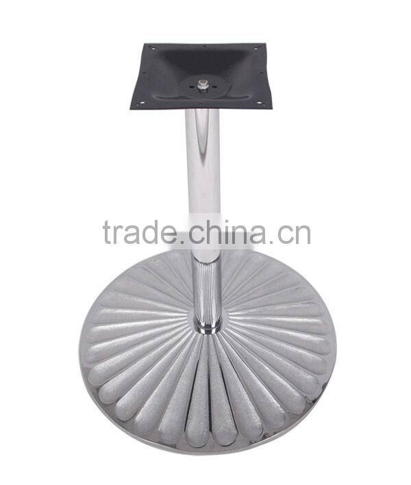 Round Chrome Table Base