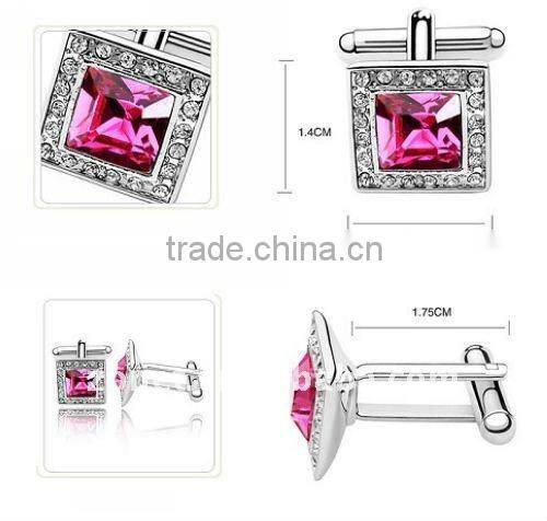 Wholesale Retail Newest Design Cuff Link Crystal Rhinestone Cuff Link Bling Bling ZHPS79288