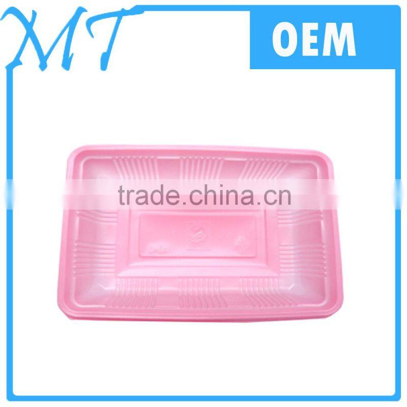 Disposable plastic tray