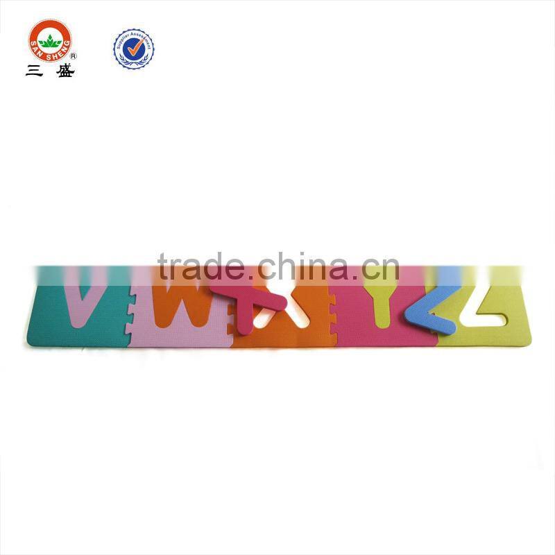 children eva number or letter mat