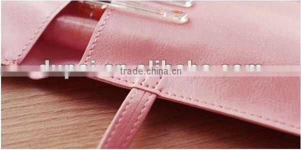 fashion retro and rommantic plain kit bag and cosmetic bag