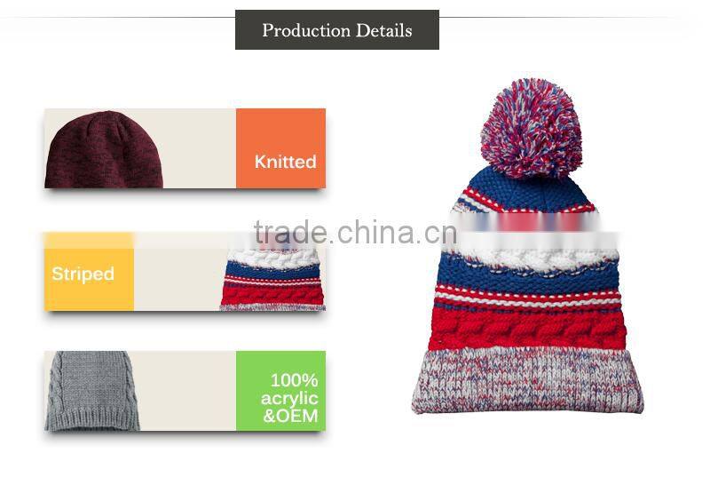 china manufacture custom winter hats beanie hats