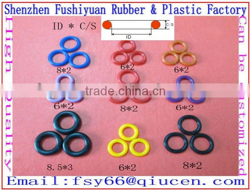 dust resistant silicone rubber O rings NR CR NBR EPDM NBR NBR China adhesive sealing O rings