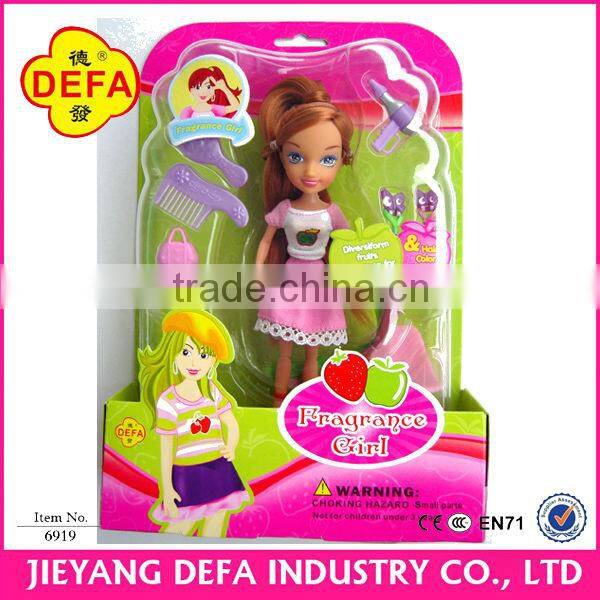 Defa Lucy Pretty 7 Inch Plastic Small Kids Small Vinyl Doll