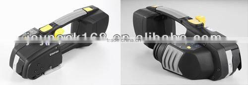 Battery powered strapping tool