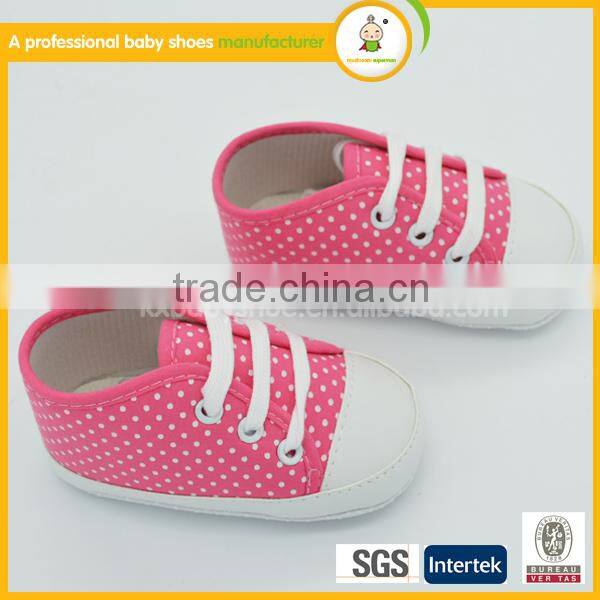 2015 china fancy fashion flat canves baby girl shoes kids