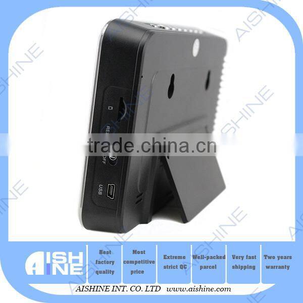 indoor hd hidden spy camera hidden security clock camera with children alarm clock