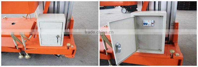 8.0m Single Mast Mobile aluminium work platform