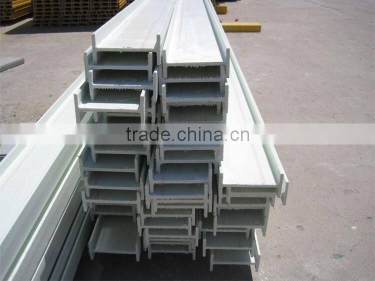 Durable and good price pultrusion profile FRP GRP fiberglass channel