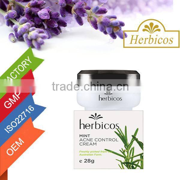Herbal Acne Care Cream/Mint Acne Control Face Cream 28g