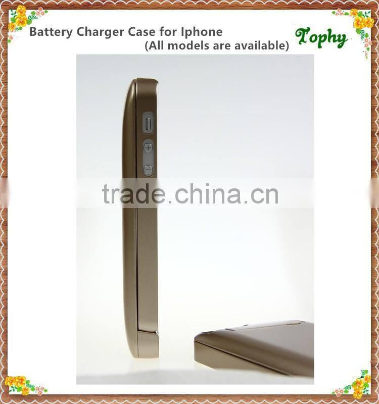 Li-Polymer battery Power Case External Battery Backup Power Case Charger Cover Pack Power Bank for iPhone 5/5s/5C