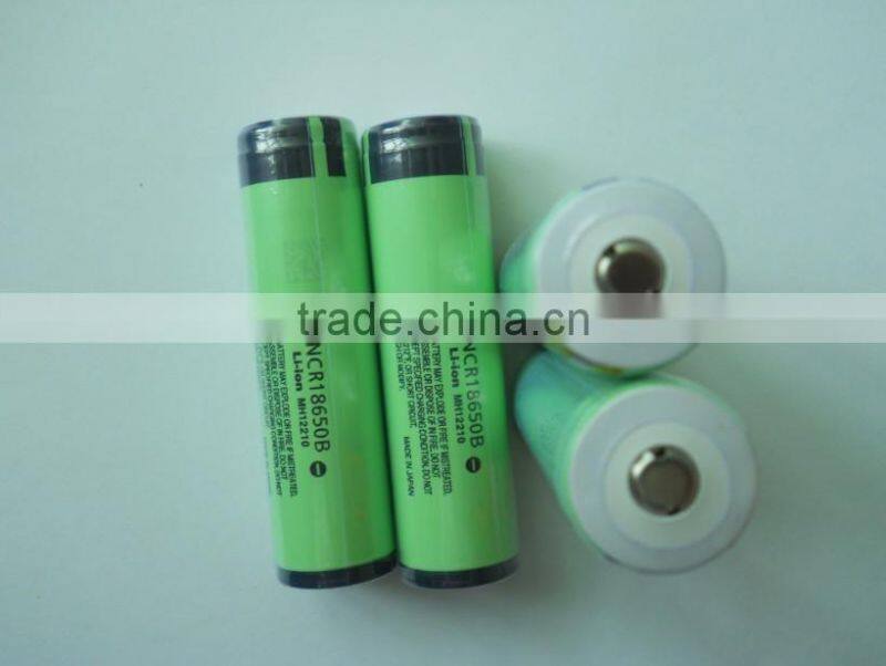 protection 18650 NCR18650B 3400mAh 3.6V for panasonic battery button top protected