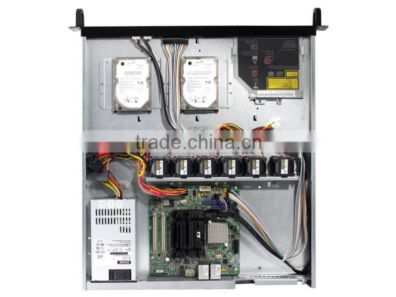 ED104H48-T3-D Short Depth 4 Bay Hot Swap 1U Rackmount Chassis