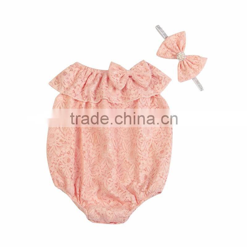 Fashion lace seaside bealla romper romper for newborn girl from Kapu