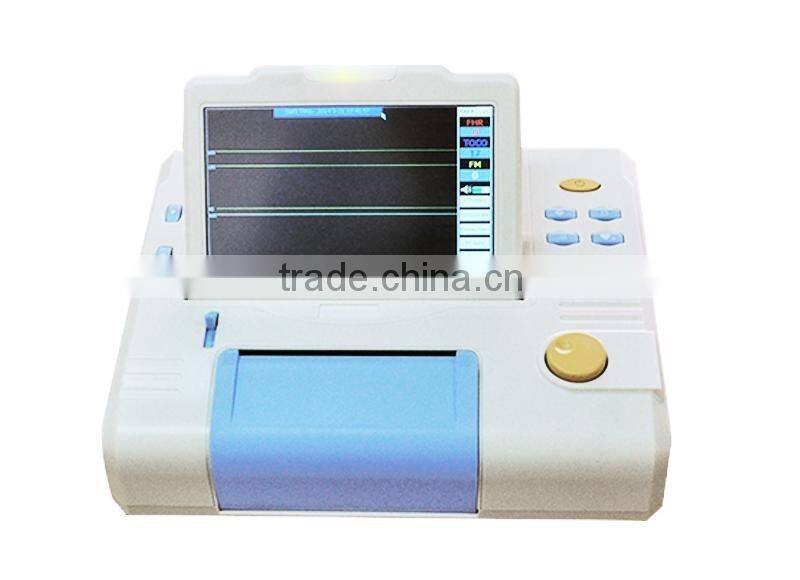 CE Approved Medical Device Portable 7 inch Color Screen Fetal/Baby Fetal Monitor RFM-300B-Shelly