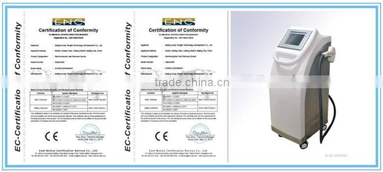 latest technology professional painless 808nm diode laser hair removal machine