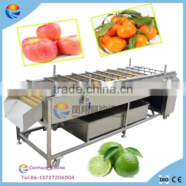 China Industrial Automatic Orange and Citrus Washing Machine