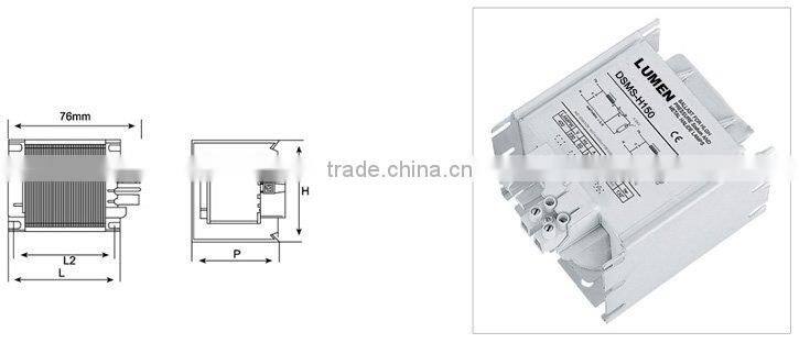 Magnetic Ballast For High-Pressure Sodium Lamps Or Metal Halide Lamps