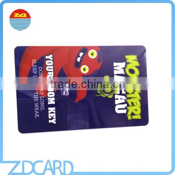 NFC and UHF dual frequency EM4423 hybrid smart RFID card
