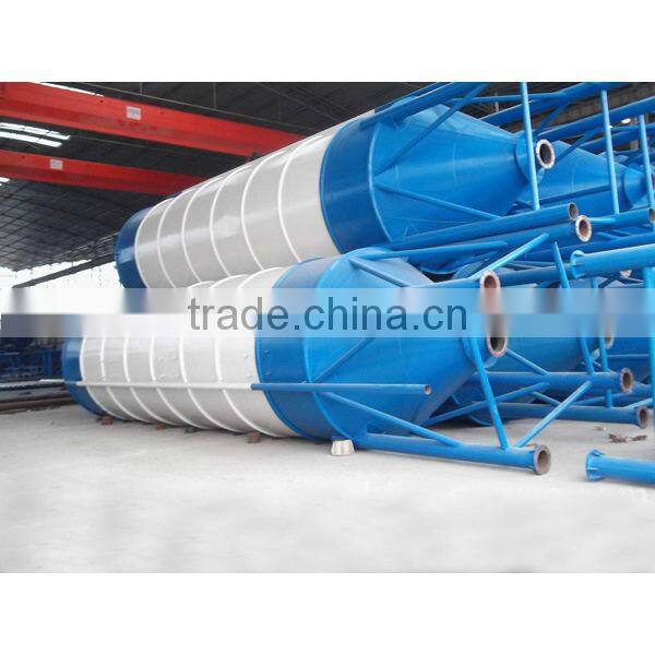 Construction equipments of electric cement mixing plant with cement silo low prices