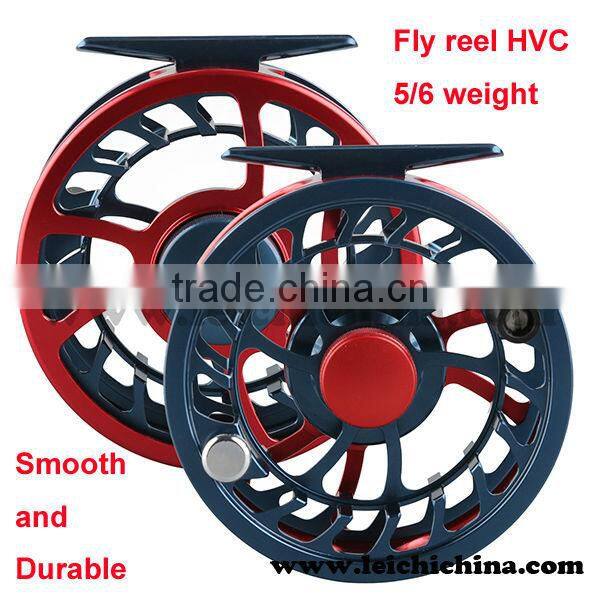 Large arbor cork drag aluminum cnc fly reels leichi