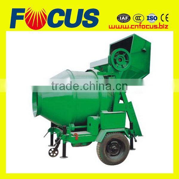 New JZC250 250l small rotary concrete mixer with factory price