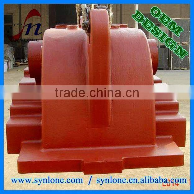 Top quality oil-closed iron gearbox housing with preferential price