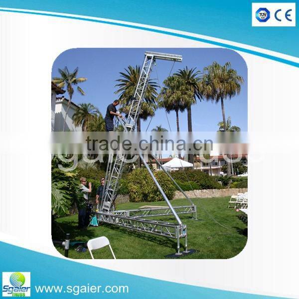 5-8m outdoor aluminum line array speaker truss towers