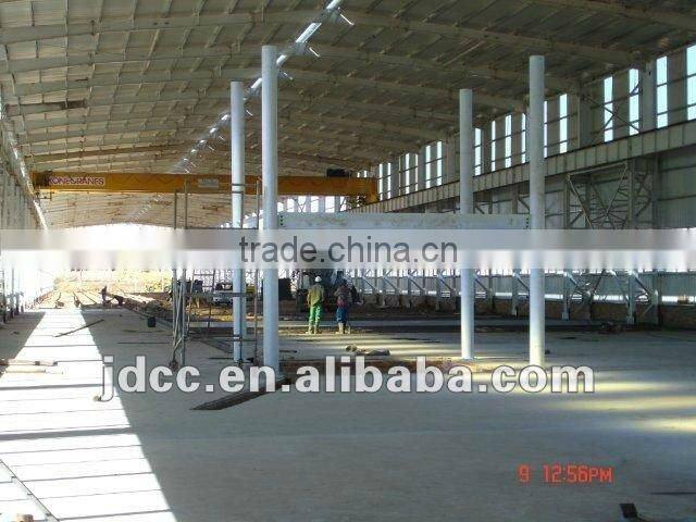 modern light steel structure warehouse