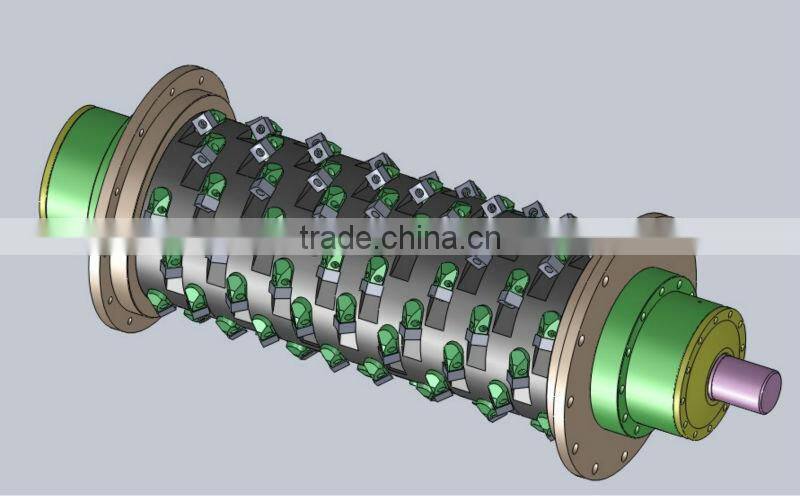 New type single shaft shredder/plastic shredder