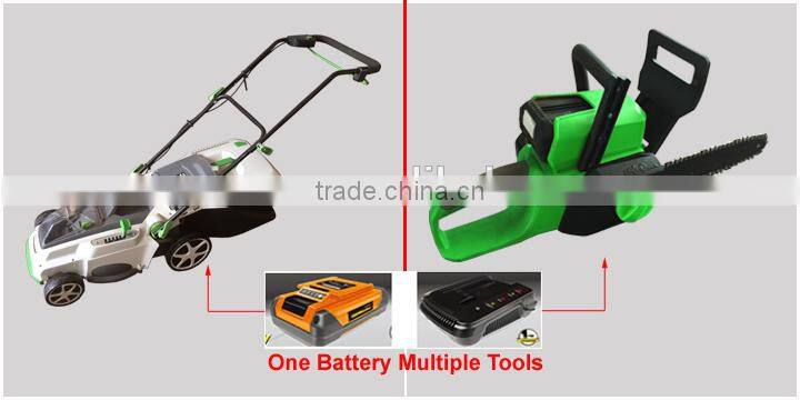 36V Garden Tools Li-ion Battery Cordless Lawn Mower