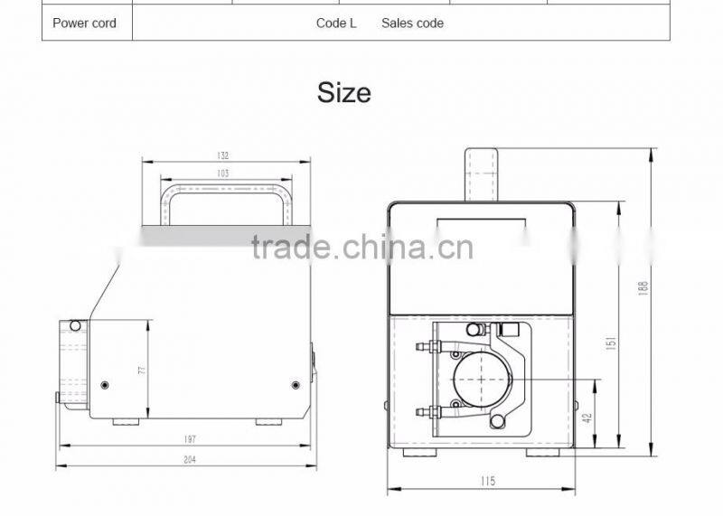 Kamoer KCP diy peristaltic pump for industrial
