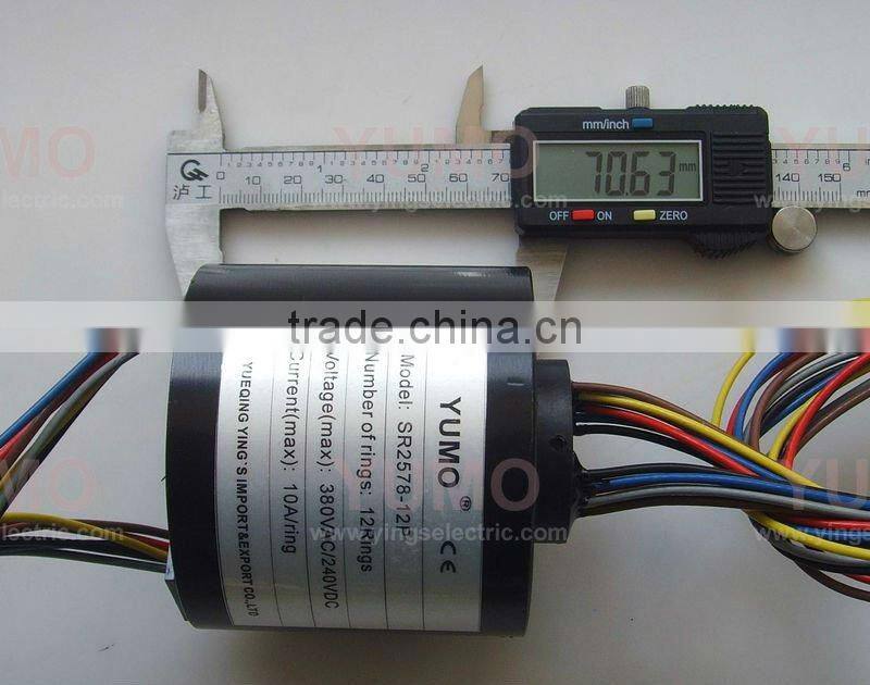 SR2578-12P Through Bore Slip Ring 12rings