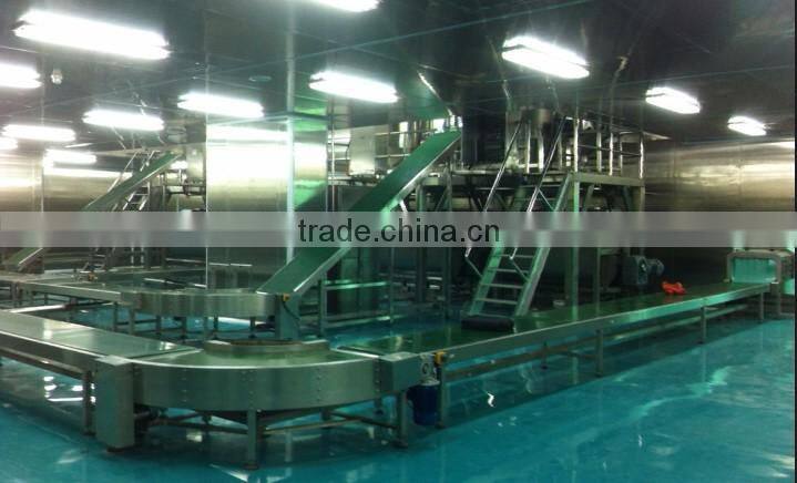 Industrial belt conveyor system