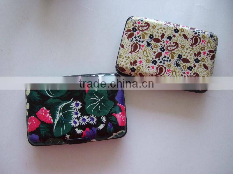 Metal wallet,Name card box,credit card wallet,