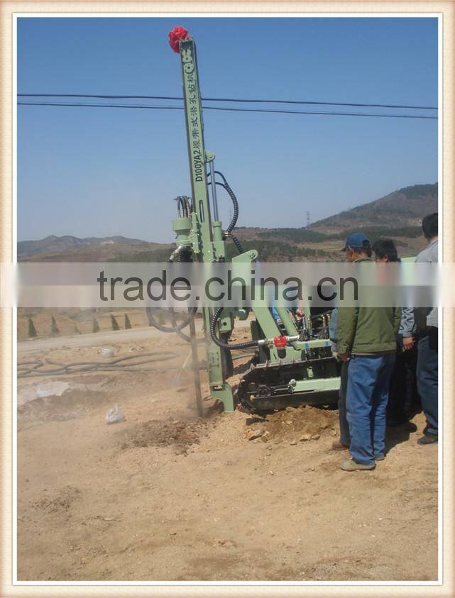 30m automatic crawler full-hydro-driller D100YA2 with CE&ISO certificate