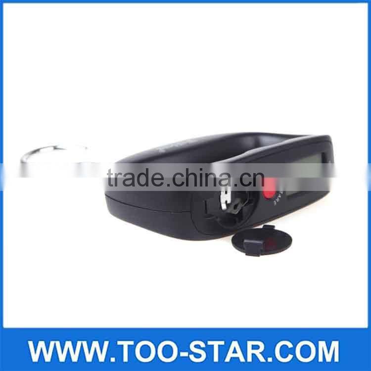 Black LCD Screen 50Kg/10g Fish Hook Hanging Digital Weighing Luggage Scales