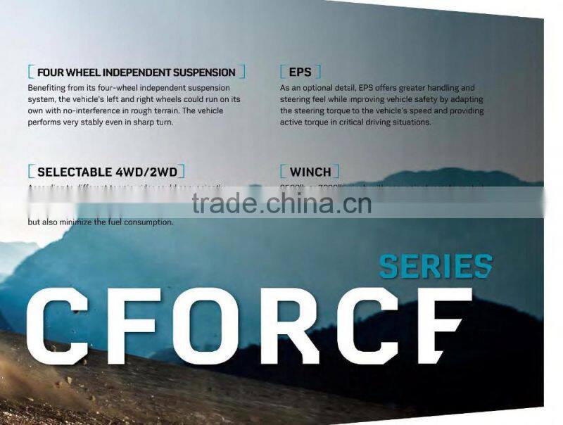 CF MOTO 400cc 4x4 road local ATV quad bike for sale