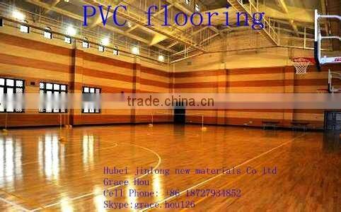 laminated waterproof durable homogeneous pvc flooring