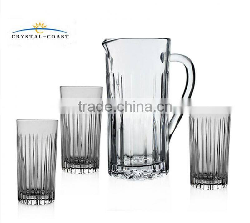 high quality 7pcs kitchen accessories glass water jug sets