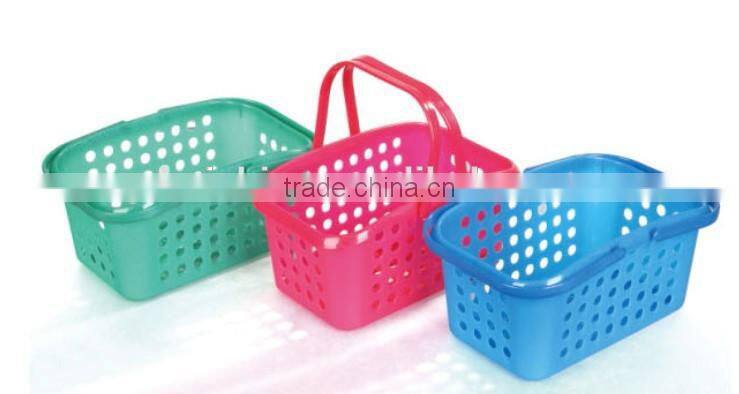 high quality cheap price plastic hanging baskets/organization baskets/plastic baskets with hole