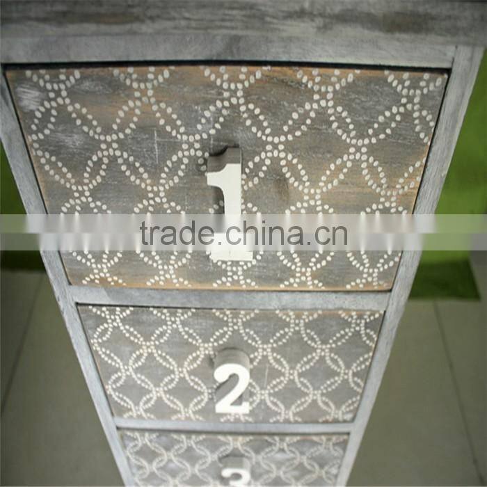 Cheap unfinished multi-function wood ambry for sale