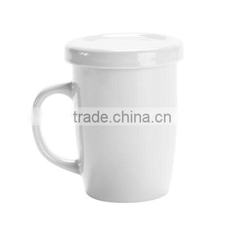 ceramic tea cup with tap,360ml