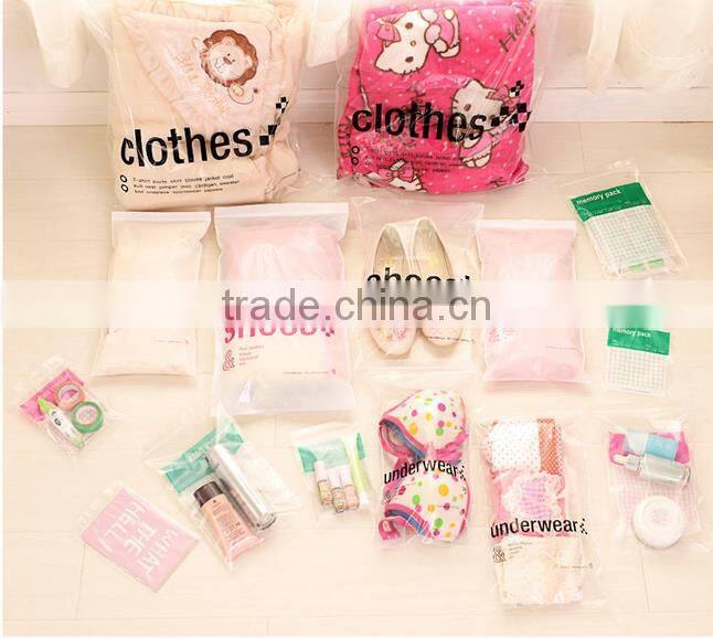 Q1103 Multi functional plastic travel transparent waterproof bag